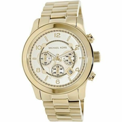 Michael Kors Runway Gold Toned MK8077 