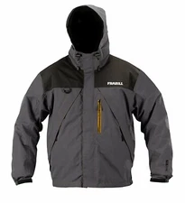 Frabill F2 Surge Jacket Gray, SMALL Fishing Rain Coat MSRP $150