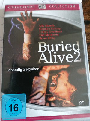 DVD RARITÄT:  BURIED ALIVE - LEBENDIG BEGRABEN 2 (1997) UNCUT
