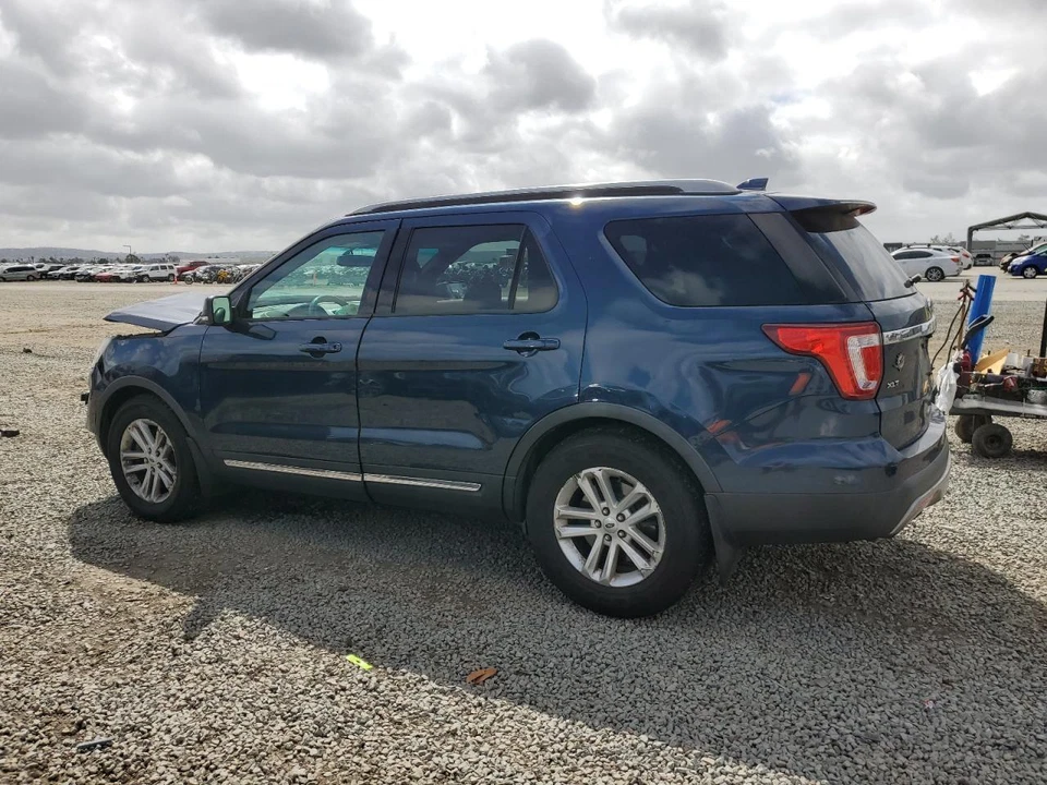 Vidro de ventilação de porta traseira esquerda usado serve: 2017 Ford Explorer tom de privacidade traseiro G - Imagem 2 de 4