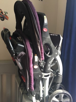 baby trend elixer double stroller