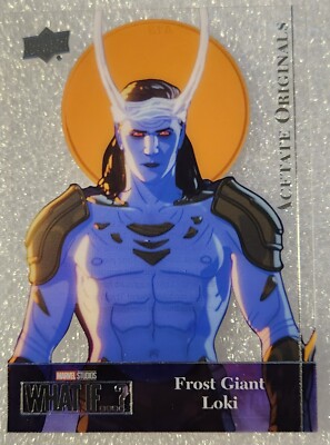 A13 FROST GIANT LOKI 2023 Upper Deck Marvel What If A13 FROST GIANT LOKI 2023 Upper Deck Marvel What If