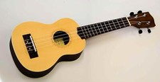 Soprano Ukulele Solid Spruce Top with Sapele Back & Sides with FREE Case