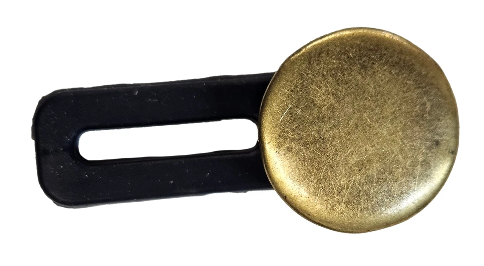 2x Waist Band Extension for Pants Jeans Trouser Widen Expander Button Elastic - Image 4 of 4