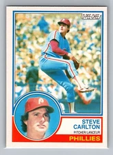 1983 O-Pee-Chee OPC Steve Carlton #70 - Philadelphia Phillies - Canadian/French