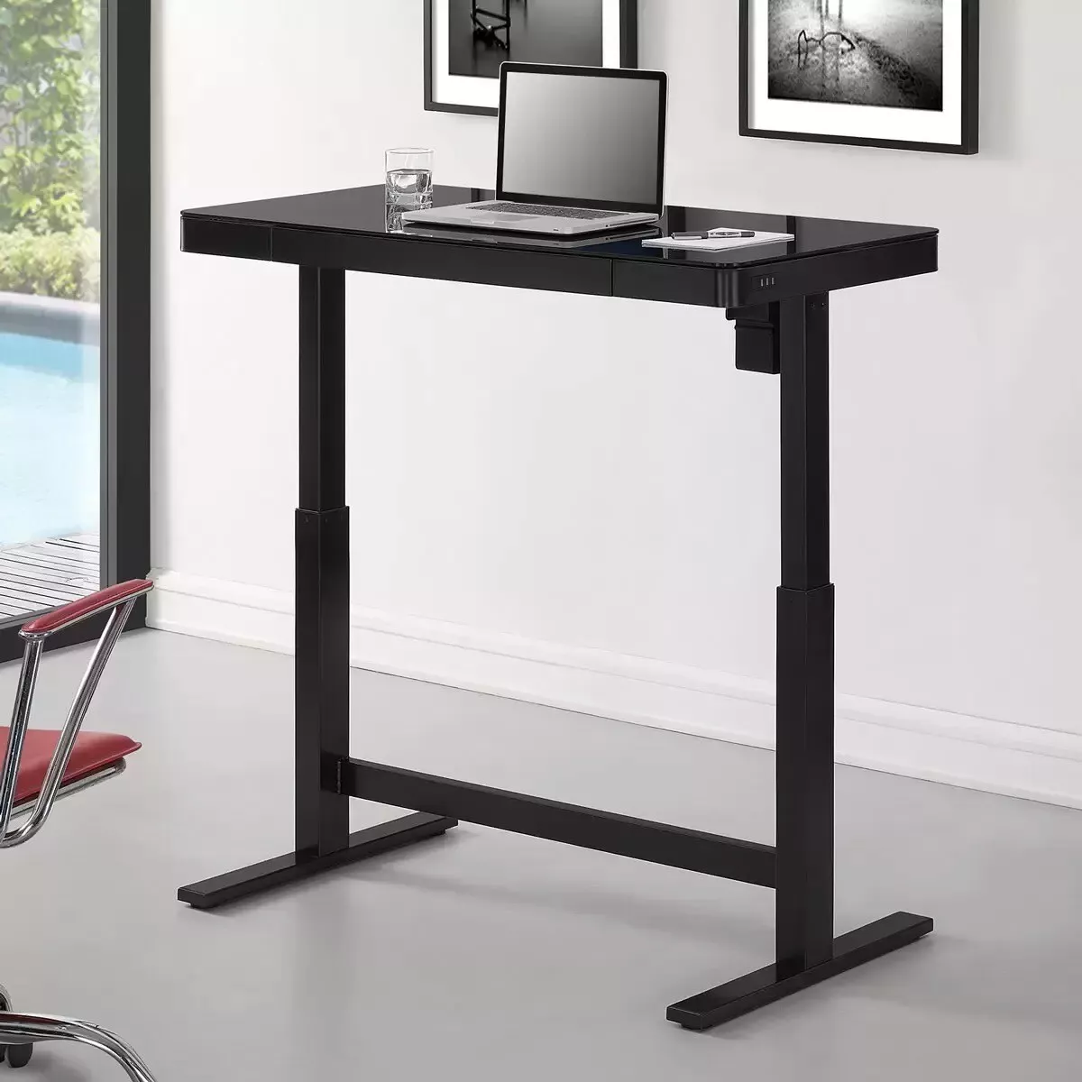 Tresanti cheap desk black