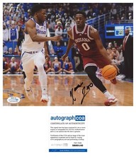 Xavier Johnson Indiana Basketball Young Star signed autograph 8x10 photo ACOA