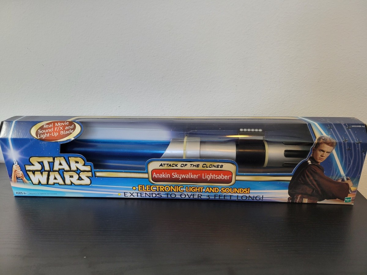 Star Wars Attack of the Clones Anakin Skywalker Lightsaber