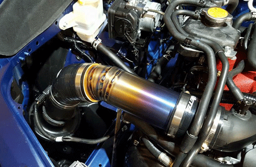 ETS Burnt Titanium Cold Air Intake with 3" MAF For 2015-2021 Subaru 2015 VA - Picture 2 of 3