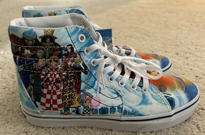 Vans X One Piece SK8 HI Sneakers 'Punk Hazard' VN0007NS448 US 8
