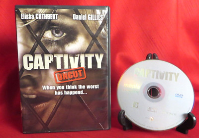 CAPTIVITY  (DVD, 2007, Widescreen Canadian Uncut)ELISHA CUTHBERT ,DANIEL GILLIES
