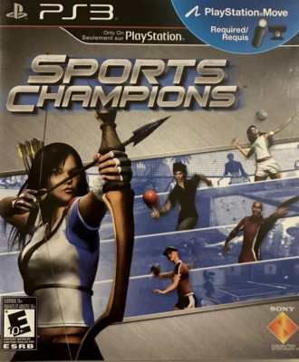 Sports Champions - PlayStation 3 PS3 Move Tested, FREE SHIP)DISC