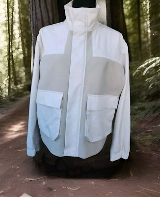 SACAI-FOG FUNNEL,NECK PLEATED JACHET PANELLED DESIGN HIGH QUALITY