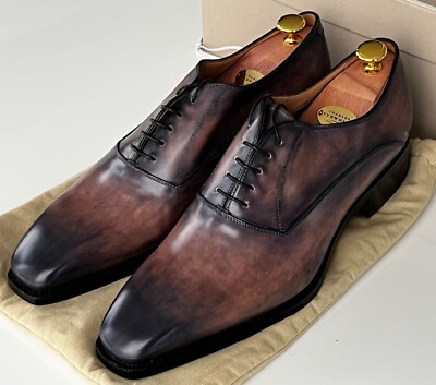***Santoni Halbschuhe Gr. 43,5 / 9,5 Sondermodell nahe an limited Edition OVP***
