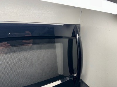 GE Microwave Full Door Assembly Black WB56X10795, WB15X10229 