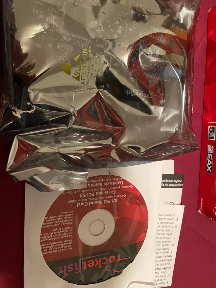 Rocketfish 5.1 PCI Sound Card RF-51SDCD High Quality Surround - Image 2 of 4