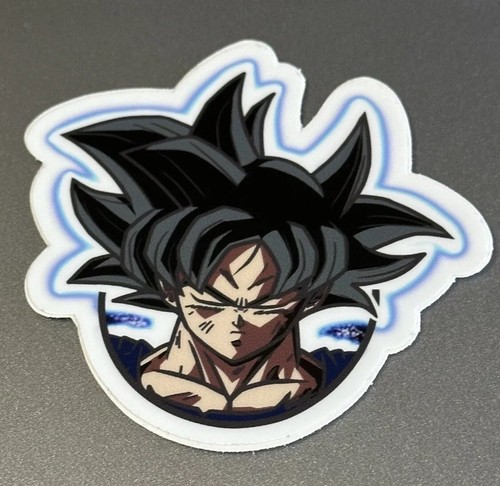 Anime Dragon Ball Super Goku Ultra Instinct Vinyl 3in Sticker - 第 2/2 張圖片