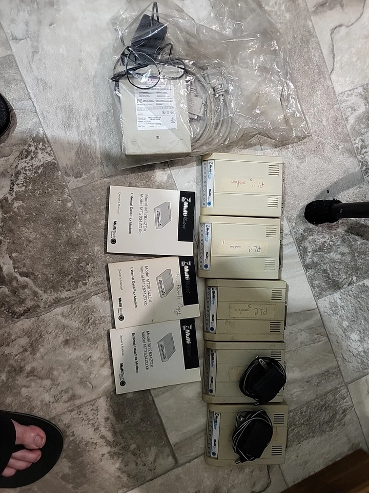 MultiTech Systems MT2834ZDXB 33.6 Kbps Data/Fax Modem Lot - Image 3 of 4