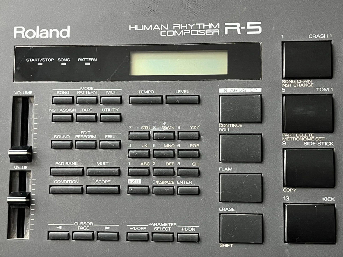 Roland R-5 Human Rhythm Composer Drum Machine (May, Or May Not 