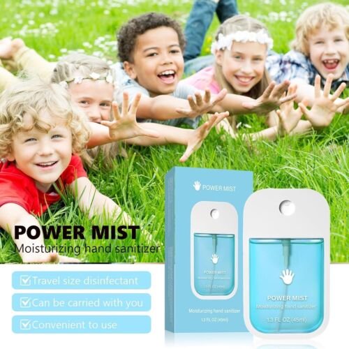 Hand Sanitizer Spray (4Pack) Portable for Travel and Home 1.3fl oz. Each - Picture 3 of 9
