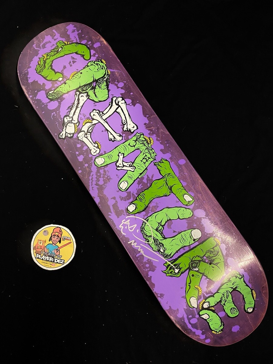 RARE SIGNED Darren Navarrette Creature Skateboard Deck Gang