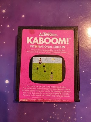 Kaboom! - Nur Cart - Atari 2600 - PAL - GETESTET -  ️