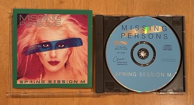 Missing Persons Spring Session M 1995 Reissue CD 2 Bonus Synth Pop S21-18499