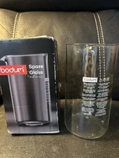 Bodum Spare Glass. Beaker w/Spout. 8 Cup Coffee press. 1.01 Litre 34 oz NEW