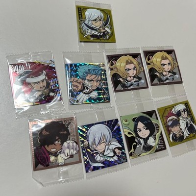 BLEACH sticker set of 9 new and completely unopened