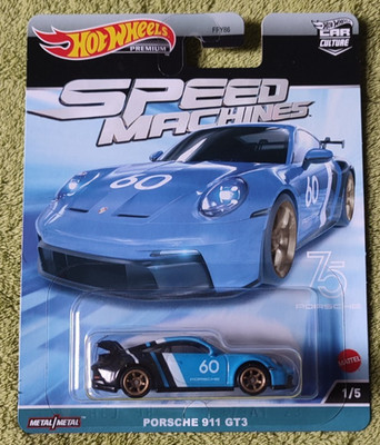 Hotwheels, Speed Machines, Porsche 911 GT3