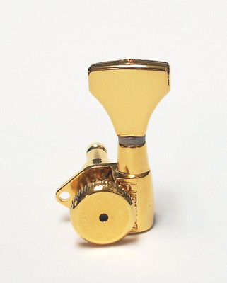Hipshot Grip-Lock Open Guitar Tuner Upgrade Kit TREB-side (lefty) 23mm Gold-OPBX