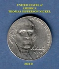 Photo of a 2024-D Jefferson Nickel from an eBay listing that sold on Jul 21, 2026