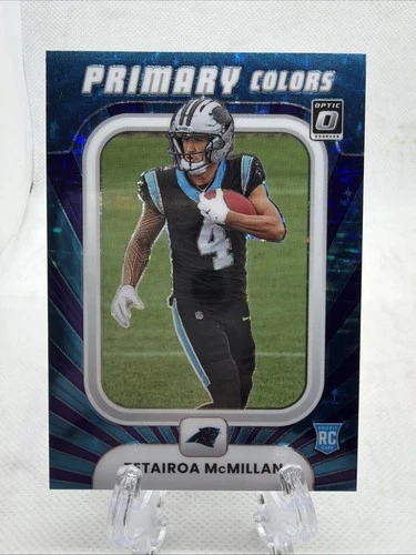 2025 Optic FOTL Tetairoa McMillan Rookie /25 Purple Stars 1/25 Exclusive RC