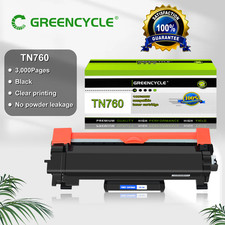 1PK TN760 TN730 Toner Cartridge Fits For Brother HL-L2350DW HL-L2310D HL-L2370DN