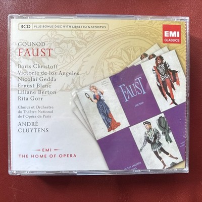 Gounod: Faust   Boris Christoff, Ernest Blanc et al. (Warner Classics) [3CD]