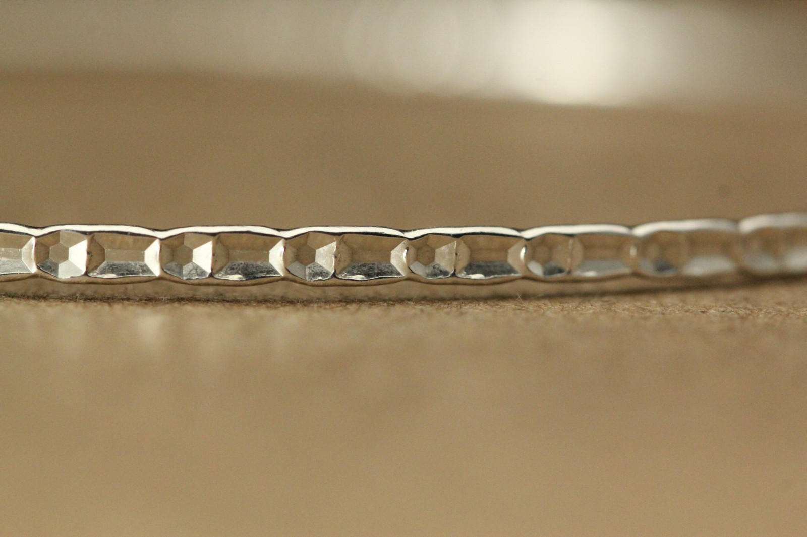 925 Sterling Silver Thin Patterned Bangle Bracele… - image 2