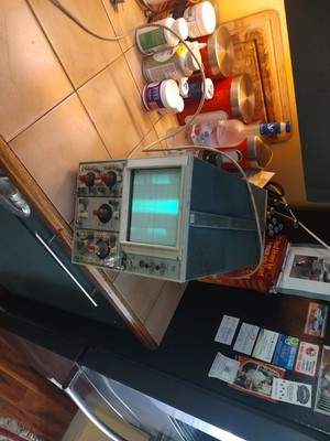Old Tektronix 5103n Oscilloscope For Parts Or Repair Doas Turn On