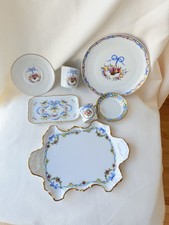 Limoges Ribbon China Bows Plates Cups 