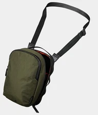 NWT Alpaka Metro Sling Travel Max Crossbody  Bag Olive Green | X-Pac X42