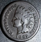 1885 INDIAN HEAD CENT - GOOD+