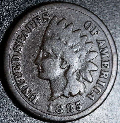 1885 INDIAN HEAD CENT - GOOD+