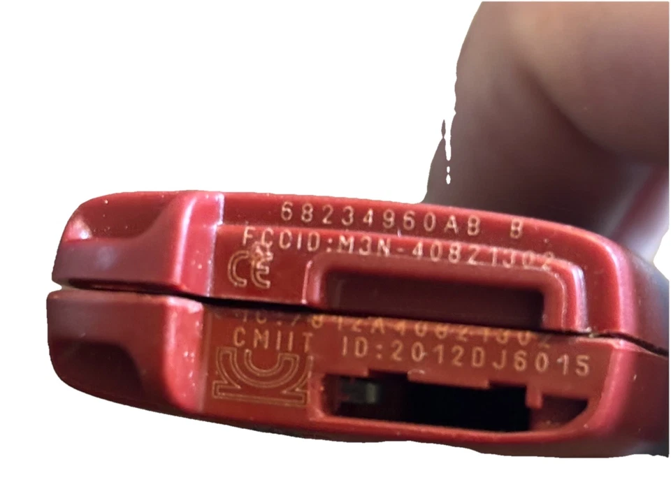 Оригинальный умный ключ пульт дистанционного управления для Dodge Challenger Hellcat Red Tombstone 2015–2018 годов выпуска - Изображение 3 из 3