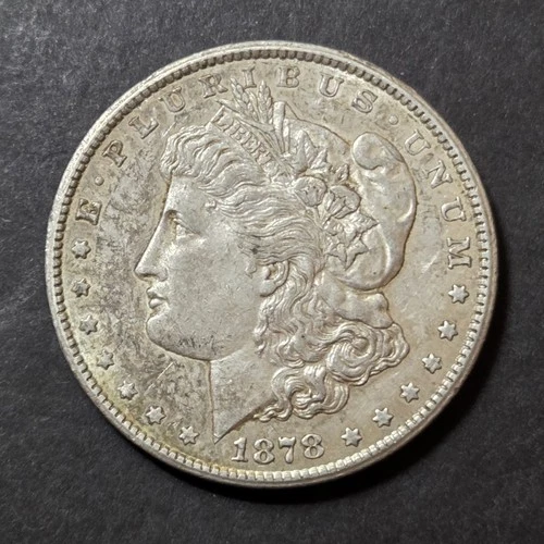 1878-CC Morgan Dollar, AU