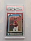 2024 Donruss-RR Jayden Daniels #389 Optic Preview Red & Green Prizm (RC) PSA 10