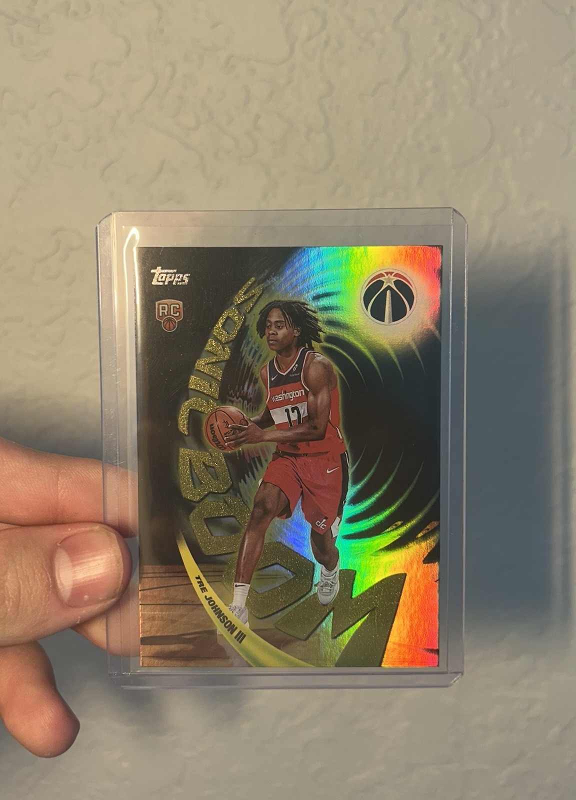 2025-26 Topps - Sonic Boom Tre Johnson #SB-16 (RC)