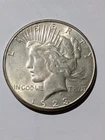 1923-S Peace Silver Dollar, 90% Silver Coin, Better Date