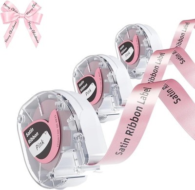 Phomemo P12 LT12 Etikettenband Satinband Geschenk Craft Hochzeit Schleifenband