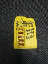 Vintage Ronson Flints New Old Stock 5 pack