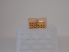 Vintage Japan Small Peach Lusterware Salt & Pepper Shakers — photo 6