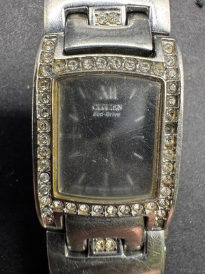 Citizen Eco-drive Ladies Gold Tone Round Bracelet Watch B023  display picture 1